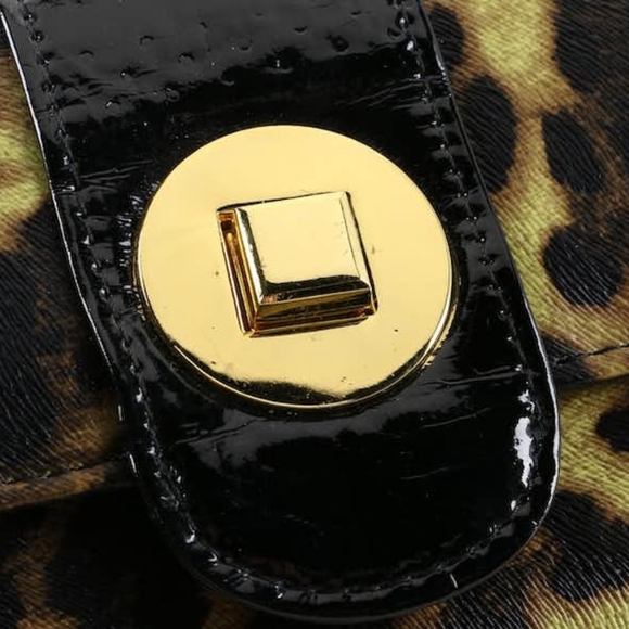 NWOT Big Buddha Leopard Print Clutch/Crossbody/Shoulder Bag - Picture 6 of 7